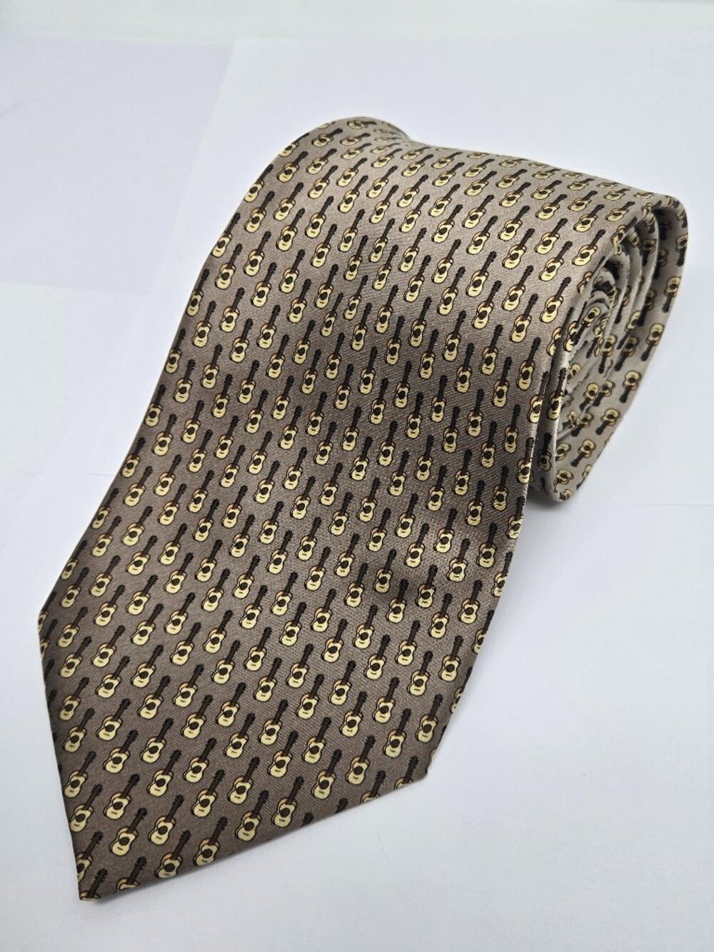 J. Garcia 100% Silk, Race Record Dream Coll 24 Tie, Guitar, Limited Edition 2007